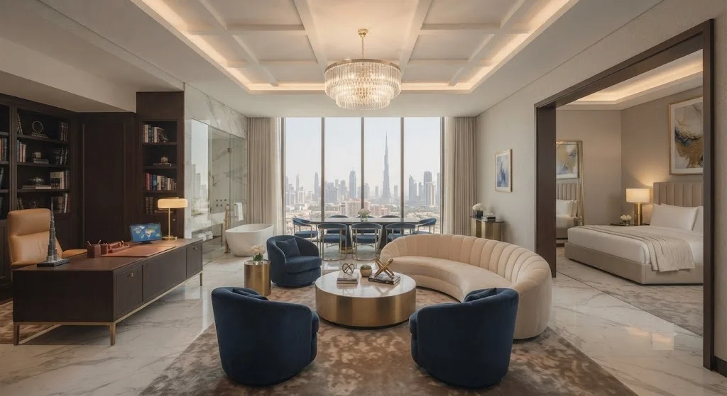 Hotel lobby and reception