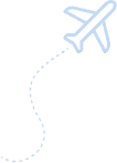 Decorative airplane illustration