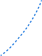 Decorative airplane flight path illustration